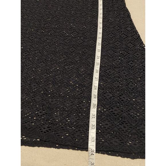 Miraclesuit Swim Coverup Womens Large Stretch Lace Mesh Dark Fairy Festival Boho - Picture 15 of 16